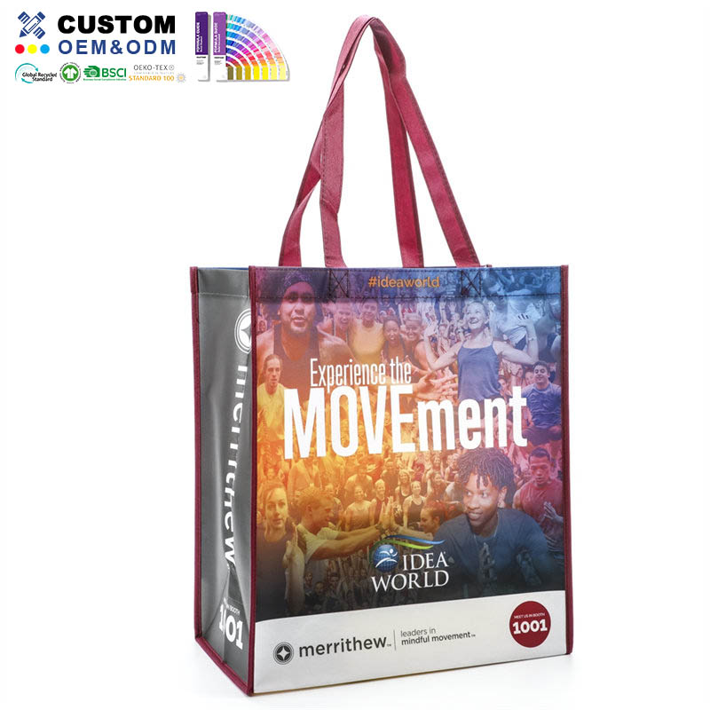 Gelamineerde PP non-woven tas Ideaworld