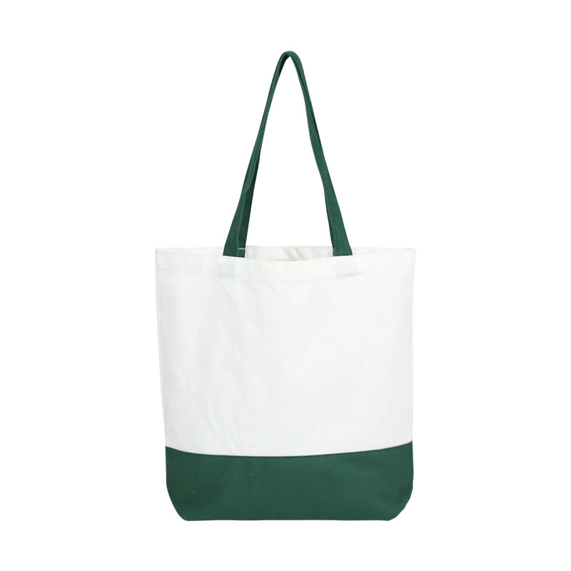 TWEE KLEUREN EENVOUDIGE CANVAS TOTE